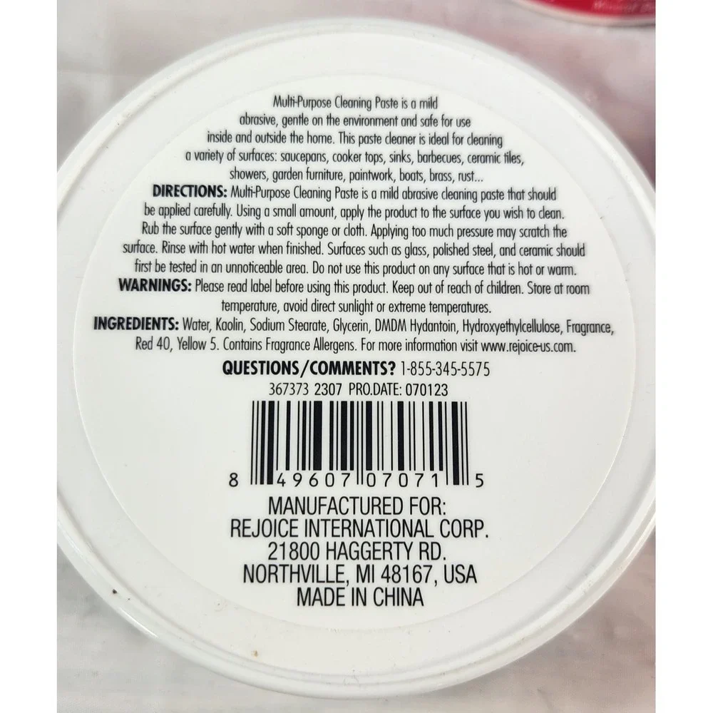 Amazing Stuff! Cleans EVERYTHING! 4 Gen Pink Multi-Purpose Cleaning Pastes 7oz